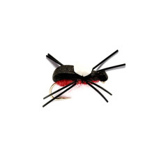 Суха мушка Bank Beetle Black & Red , розмір 10