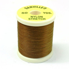 Нитка Danville's Nylon Stretch, темно-коричнева (DARK BROWN)