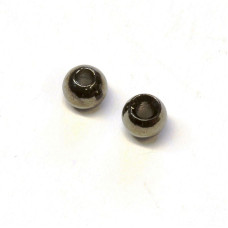 Вольфрамові головки Hareline Plummeting Tungsten Beads, 3.3мм, чорний нікель (BLACK NICKLE)