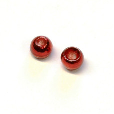 Вольфрамові головки Hareline Plummeting Tungsten Beads, 3.3мм, червоний металік (METALLIC RED) Вольфрамові головки Hareline Plummeting Tungsten Beads, 3.3мм, червоний металік (METALLIC RED)