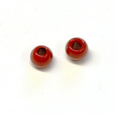 Вольфрамові головки Hareline Plummeting Tungsten Beads, 3.3мм, червоний (RED) Вольфрамові головки Hareline Plummeting Tungsten Beads, 3.3мм, червоний (RED)