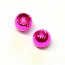 Вольфрамові головки Hareline Plummeting Tungsten Beads, 4.6мм, рожевий металік (METALLIC PINK)