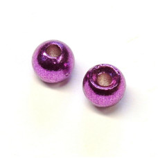 Вольфрамові головки Hareline Plummeting Tungsten Beads, 4.6мм, пурпурний металік (METALLIC PURPLE)