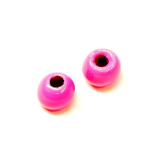 Вольфрамові головки Hareline Plummeting Tungsten Beads, 3.8мм, флуо-рожеві (FL PINK) Вольфрамові головки Hareline Plummeting Tungsten Beads, 3.8мм, флуо-рожеві (FL PINK)