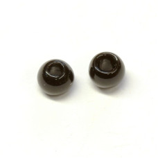 Вольфрамові головки Hareline Plummeting Tungsten Beads, 3.8мм, чорні (JET BLACK)
