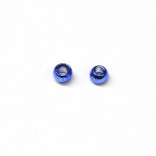 Вольфрамові головки Hareline Plummeting Tungsten Beads, 2.0мм, синій металік (METALLIC BLUE)
