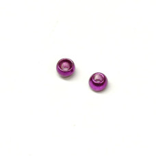 Вольфрамові головки Hareline Plummeting Tungsten Beads, 2.0мм, пурпурний металік (METALLIC PURPLE)