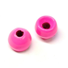 Вольфрамові головки Hareline Plummeting Tungsten Beads, 5.5мм, флуо-рожеві (FL PINK)