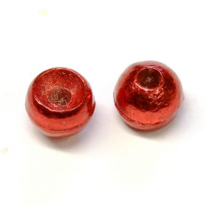 Вольфрамові головки Hareline Plummeting Tungsten Beads, 5.5мм, червоний металік (METALLIC RED)