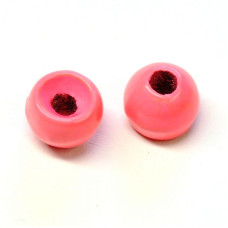 Вольфрамові головки Hareline Plummeting Tungsten Beads, 5.5мм, оранжево-рожевий (SALMON PINK)