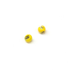 Вольфрамові головки з вирізом Hareline Slotted Tungsten Beads, 1.5мм, флуо-жовті (FL YELLOW) Вольфрамові головки з вирізом Hareline Slotted Tungsten Beads, 1.5мм, флуо-жовті (FL YELLOW)