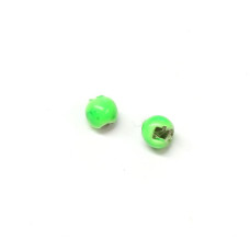 Вольфрамові головки з вирізом Hareline Slotted Tungsten Beads, 2.0мм, флуо-зелені (FL GREEN) Вольфрамові головки з вирізом Hareline Slotted Tungsten Beads, 2.0мм, флуо-зелені (FL GREEN)