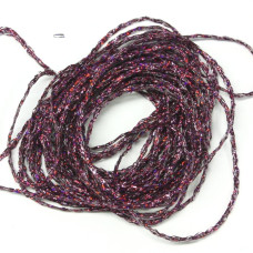 Волокно плетене голографічне Hareline Holographic Braid, бордове (CLARET) Купити за 100.00 грн.