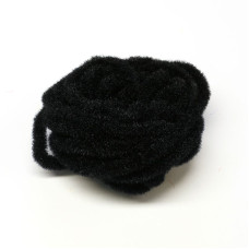 Синель Hareline Trilobal Antron Chenille, велика чорна (LARGE BLACK) Синель Hareline Trilobal Antron Chenille, велика чорна (LARGE BLACK)