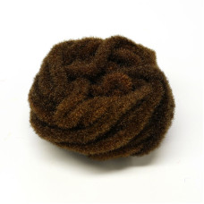 Синель Hareline Trilobal Antron Chenille, велика коричнева (LARGE BROWN)