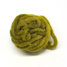 Синель Hareline Trilobal Antron Chenille, велика оливкова (LARGE OLIVE)