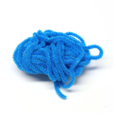 Синель Hareline Trilobal Antron Chenille, середня флуо-блакитна (MEDIUM FL BLUE) Синель Hareline Trilobal Antron Chenille, середня флуо-блакитна (MEDIUM FL BLUE)