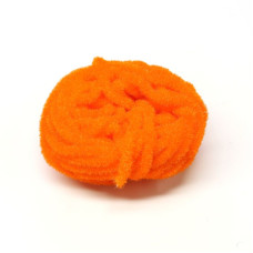 Синель Hareline Trilobal Antron Chenille, середня яскраво-помаранчева (MEDIUM HOT ORANGE) Синель Hareline Trilobal Antron Chenille, середня яскраво-помаранчева (MEDIUM HOT ORANGE)