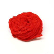 Синель Hareline Trilobal Antron Chenille, середня червона (MEDIUM RED) Синель Hareline Trilobal Antron Chenille, середня червона (MEDIUM RED)