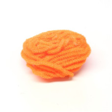 Синель Hareline Trilobal Antron Chenille, середня флуо-вогненно-помаранчева (MEDIUM FL FIRE ORANGE) Синель Hareline Trilobal Antron Chenille, середня флуо-вогненно-помаранчева (MEDIUM FL FIRE ORANGE)