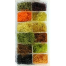 Набір дабінга Hareline STS Trilobal Dubbing Trout Dispenser Набір дабінга Hareline STS Trilobal Dubbing Trout Dispenser