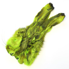 Маска зайця Hareline Hare's Mask Grade # 1, яскраво-зелена (CADDIS GREEN)