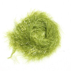 Одностороння синель Hareline Krystal Hackle, велика оливкова (LARGE OLIVE) Одностороння синель Hareline Krystal Hackle, велика оливкова (LARGE OLIVE)