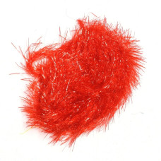Одностороння синель Hareline Krystal Hackle, велика червона (LARGE RED) Одностороння синель Hareline Krystal Hackle, велика червона (LARGE RED)