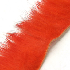 Смужки хутра кролика поперечні Hareline Cross Cut Rabbit Strips, флуо-вогненно-помаранчеві (FL FIRE ORANGE)