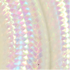 Перламутрова плетена трубка Hedron Pearl Flashabou Minnow Body, велика (LARGE) Перламутрова плетена трубка Hedron Pearl Flashabou Minnow Body, велика (LARGE)