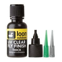 Ультрафіолетовий густий лак (клей) монтажний Loon UV CLEAR FLY FINISH - Thick, 1/2 oz