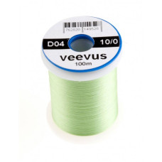 Монтажна нитка Veevus 10/0, блідо-зелений (PALE GREEN)