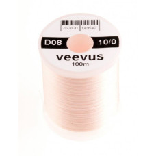 Монтажна нитка Veevus 10/0, блідо-рожева (PALE PINK)
