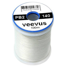 Монтажна нитка Veevus Power Thread 140 Denier, White Купити за 144.00 грн.