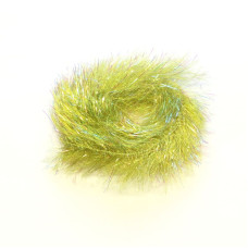 Синтетичне блискуче перо Veniard Tri Lobal Hackle Crystal Mix, велика золотисто-оливкова (Large Golden Olive) Синтетичне блискуче перо Veniard Tri Lobal Hackle Crystal Mix, велика золотисто-оливкова (Large Golden Olive)