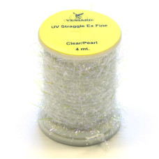 Синель з УФ-блиском Veniard UV Straggle Chenille Ex Fine, тонка перламутрова (Clear / Pearl) Синель з УФ-блиском Veniard UV Straggle Chenille Ex Fine, тонка перламутрова (Clear / Pearl)