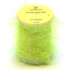 Синель з УФ-блиском Veniard UV Straggle Chenille Standard, стандартна флуо-жовта (Fl Yellow) Синель з УФ-блиском Veniard UV Straggle Chenille Standard, стандартна флуо-жовта (Fl Yellow)