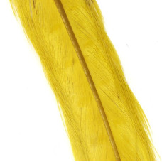 Перо фарбоване з хвоста звичайного фазана Veniard Cock Pheasant Tail Colour Extracted & Dyed, золотисто-оливкова (Golden Olive)