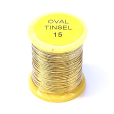 Овальний тінсел Veniard Oval Tinsel, золотий # 15 (15 GOLD)