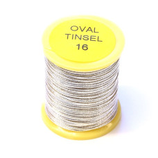 Овальний тінсел Veniard Oval Tinsel, срібний # 16 (16 SILVER)