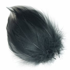 Пір'я з грудей селезня MALLARD BARRED FLANK, колір чорний (BLACK) Пір'я з грудей селезня MALLARD BARRED FLANK, колір чорний (BLACK)