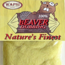 Дабінг з бобра Wapsi Beaver Dubbing, сірувато-жовтий (PALE MORNING DUN) Дабінг з бобра Wapsi Beaver Dubbing, сірувато-жовтий (PALE MORNING DUN)