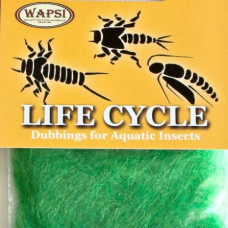 Дабінг Wapsi Life Cycle Dubbing Caddis, зелений (GREEN)