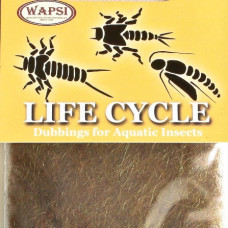 Дабінг Wapsi Life Cycle Dubbing Nymph, коричнево-оливковий (BROWN OLIVE)