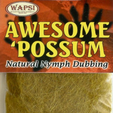 Дабінг з поссума Wapsi Awesome `Possum Dubbing, золотисто-оливковий (GOLDEN OLIVE) Дабінг з поссума Wapsi Awesome `Possum Dubbing, золотисто-оливковий (GOLDEN OLIVE)
