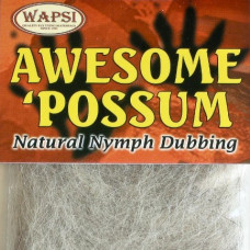 Дабінг з поссума Wapsi Awesome `Possum Dubbing, натуральний білий (NATURAL WHITE) Дабінг з поссума Wapsi Awesome `Possum Dubbing, натуральний білий (NATURAL WHITE)