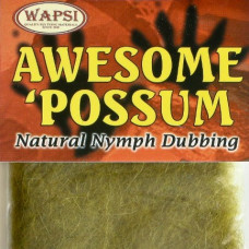 Дабінг з поссума Wapsi Awesome `Possum Dubbing, оливковий (OLIVE) Дабінг з поссума Wapsi Awesome `Possum Dubbing, оливковий (OLIVE)