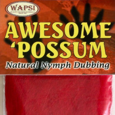 Дабінг з поссума Wapsi Awesome `Possum Dubbing, червоний (RED) Дабінг з поссума Wapsi Awesome `Possum Dubbing, червоний (RED)