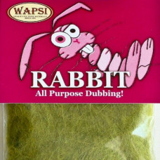 Дабінг з кролика Wapsi Rabbit Dubbing, світло-оливковий (LIGHT OLIVE) Дабінг з кролика Wapsi Rabbit Dubbing, світло-оливковий (LIGHT OLIVE)
