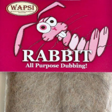 Дабінг з кролика Wapsi Rabbit Dubbing, натуральний (NATURAL HARE) Дабінг з кролика Wapsi Rabbit Dubbing, натуральний (NATURAL HARE)